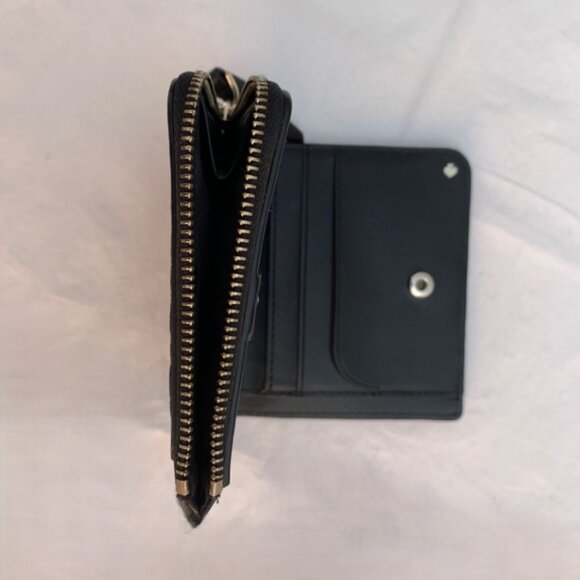 Kate Spade New York NWOT Bifold Leather Black Wallet - Picture 4 of 9